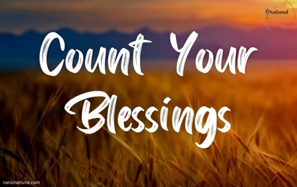 count your blessings lyrics